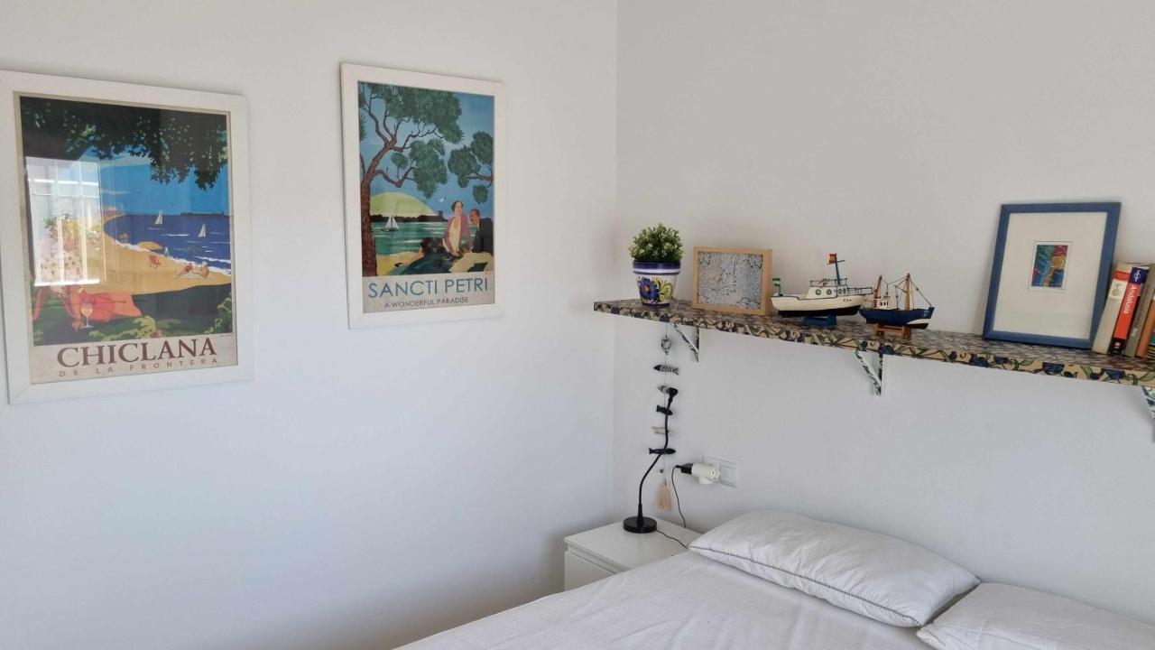 Las Casitas de la Barrosa con jardin y piscina privada Chiclana de la Frontera Habitación foto
