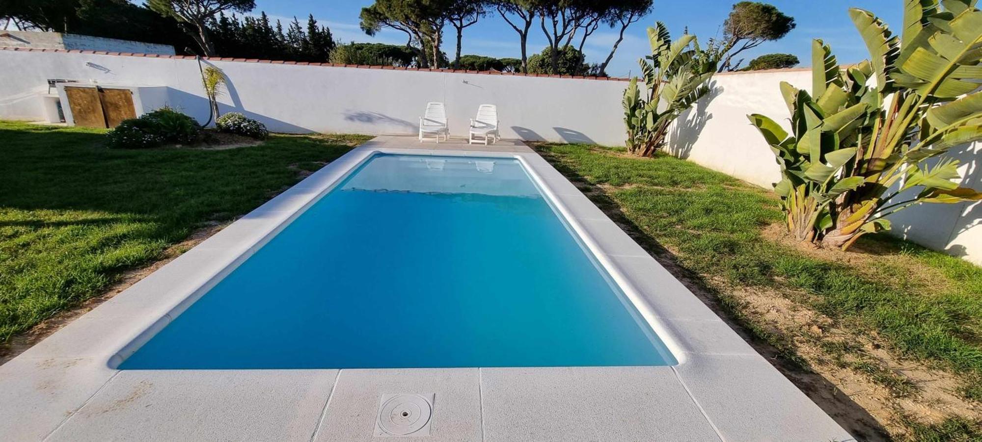 Las Casitas de la Barrosa con jardin y piscina privada Chiclana de la Frontera Habitación foto